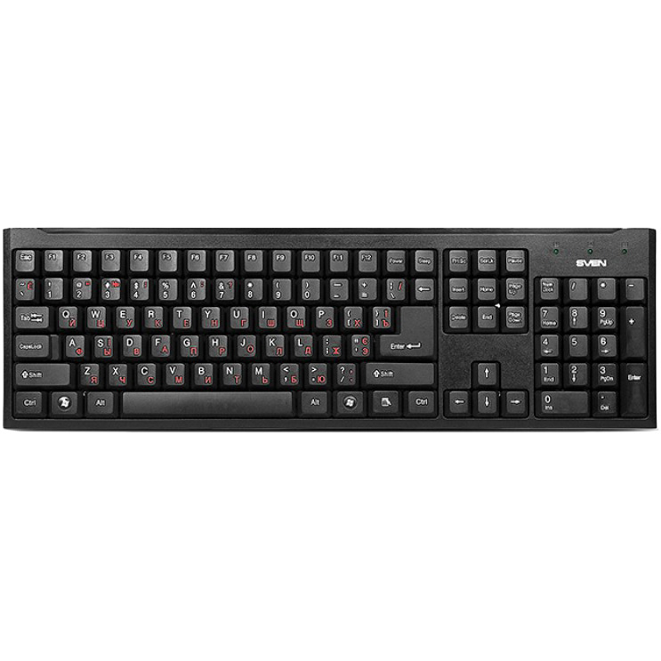 

Клавиатура SVEN Standard 303 Power USB+PS/2 (00600175), Standard 303 Power USB PS/2