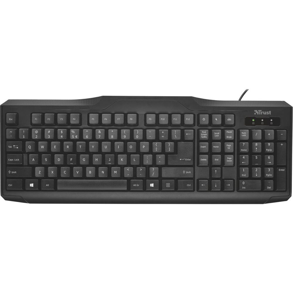 

Клавиатура TRUST ClassicLine Keyboard. RU (20626), ClassicLine Keyboard.