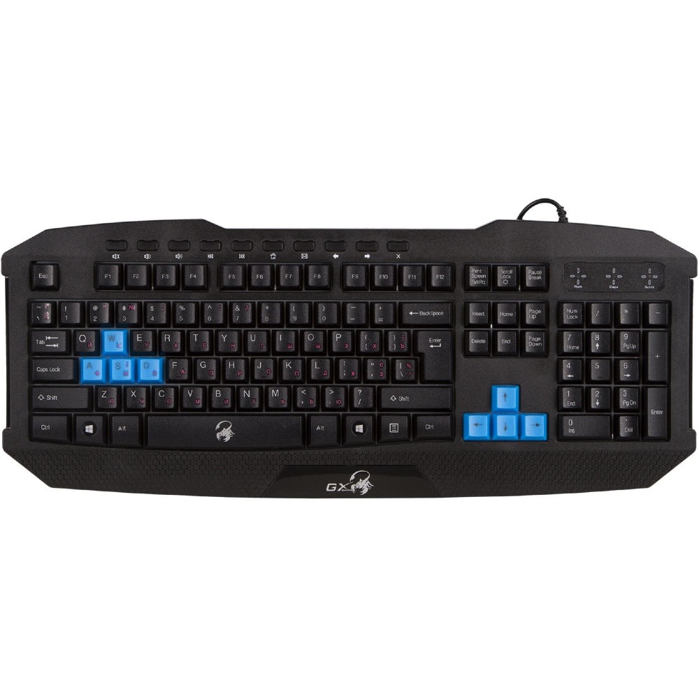 Клавіатура GENIUS Scorpion K215 USB Black Підключення дротове