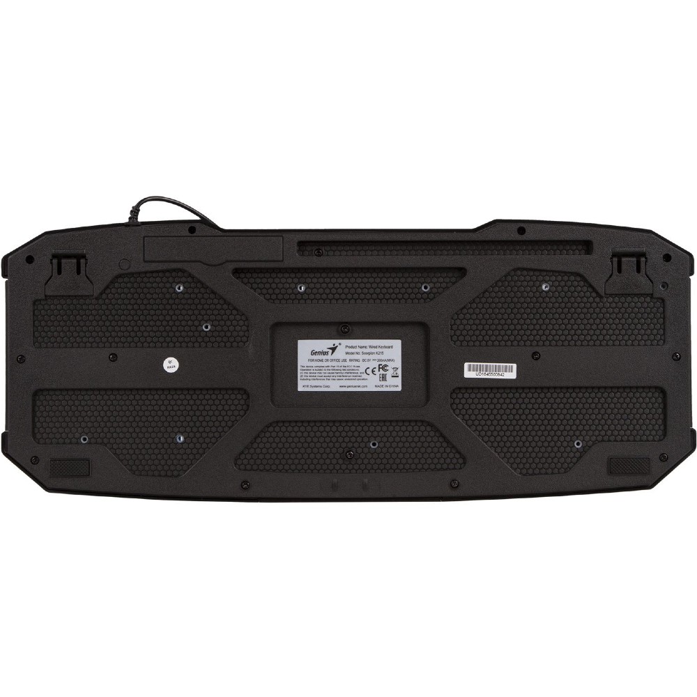 Замовити Клавіатура GENIUS Scorpion K215 USB Black