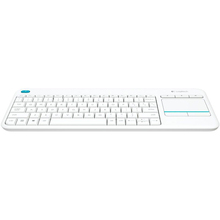 Клавиатура LOGITECH K400 Plus WL White