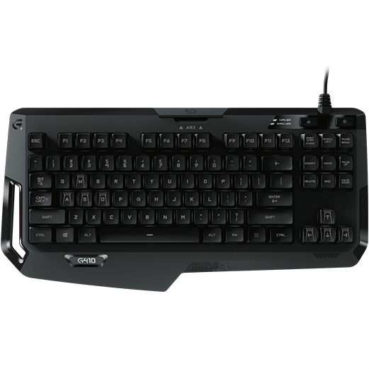 Клавиатура LOGITECH G410 Atlas Spectrum (920-007752) Подключение проводное