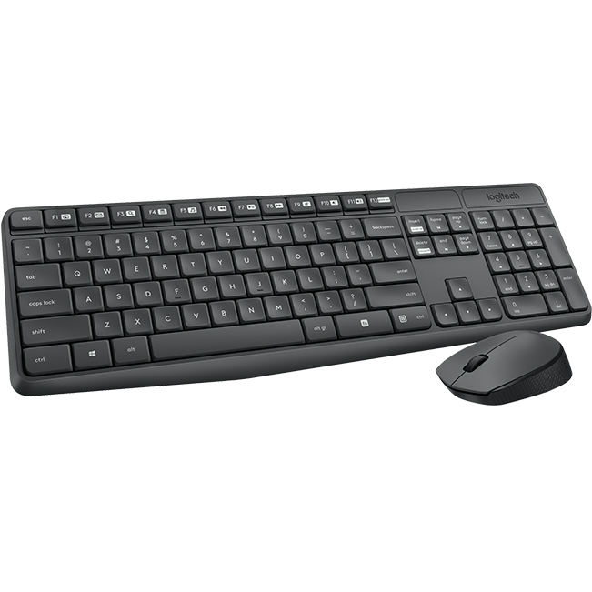 Комплект LOGITECH MK235 WL (920-007948) Комплектация клавиатура+мышь