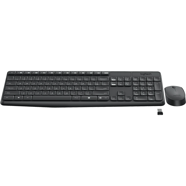 Комплект LOGITECH MK235 WL (920-007948) Конструкция мембранная