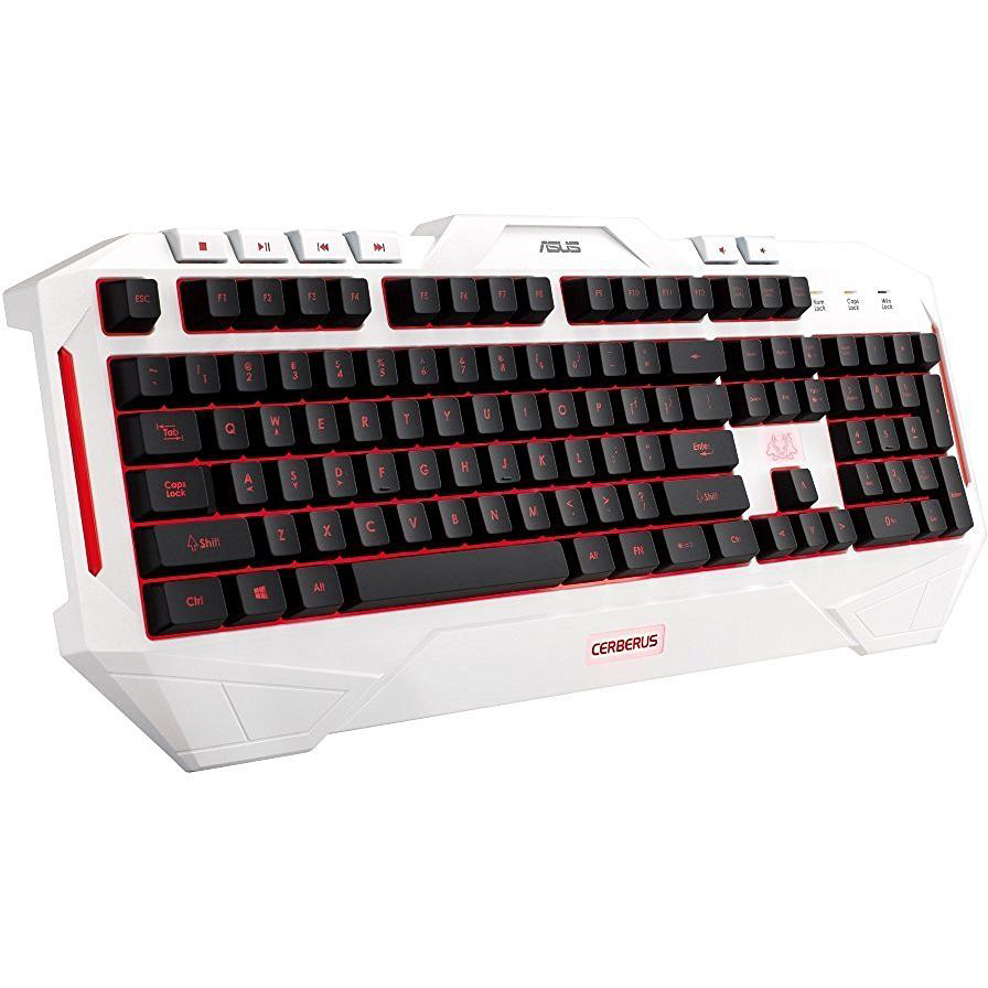 Клавіатура ASUS ROG Cerberus Artic USB UKR (90YH00V1-B2QA00) Комплектація клавіатура