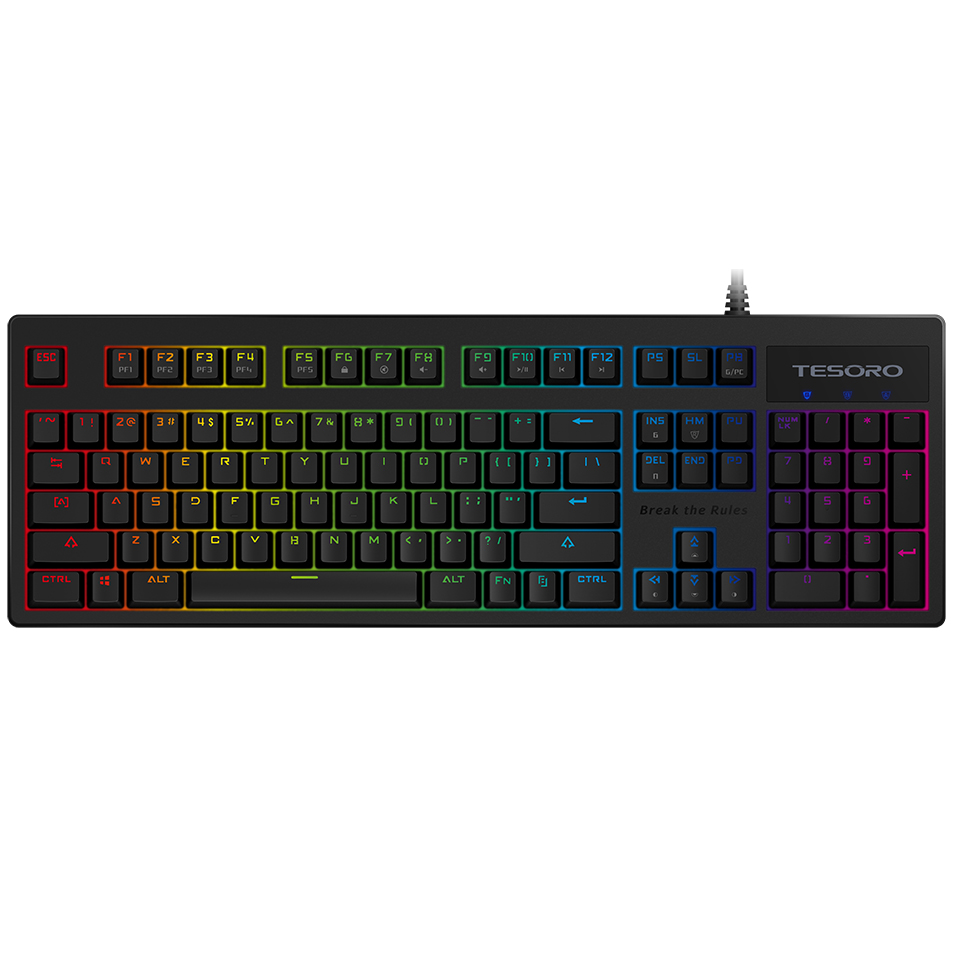 Клавіатура Tesoro Excalibur Spectrum RGB Brown Switch (TESORO G7SFL BW)