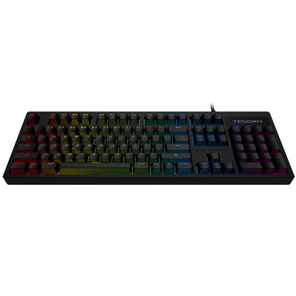 Клавіатура Tesoro Excalibur Spectrum RGB Brown Switch (TESORO G7SFL BW) Підключення дротове