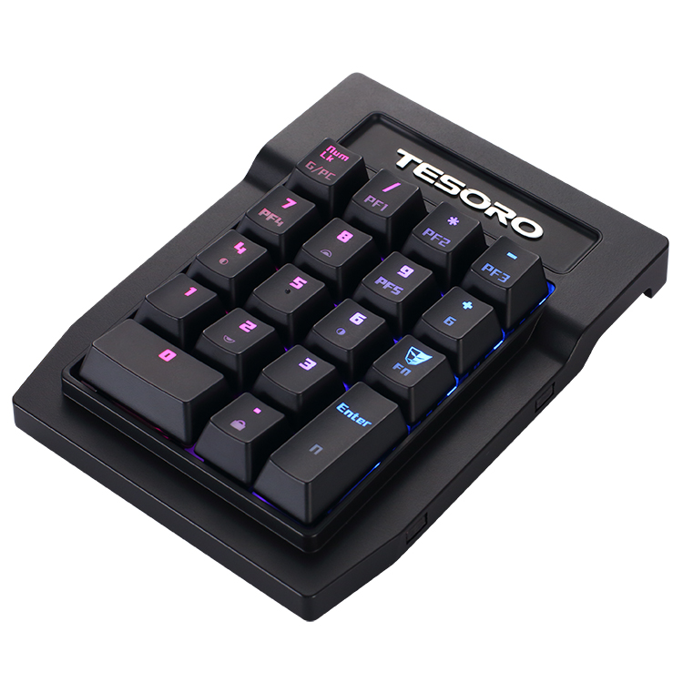 Цифровой блок TESORO TIZONA SPECTRUM NUMPAD (TS-G2SFLP BL) Комплектация клавиатура