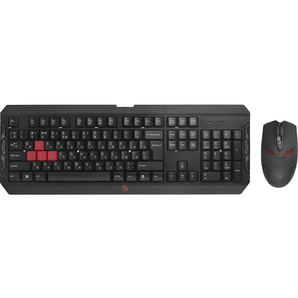 

Комплект A4TECH Q1100 USB Black, Q1100 USB Black