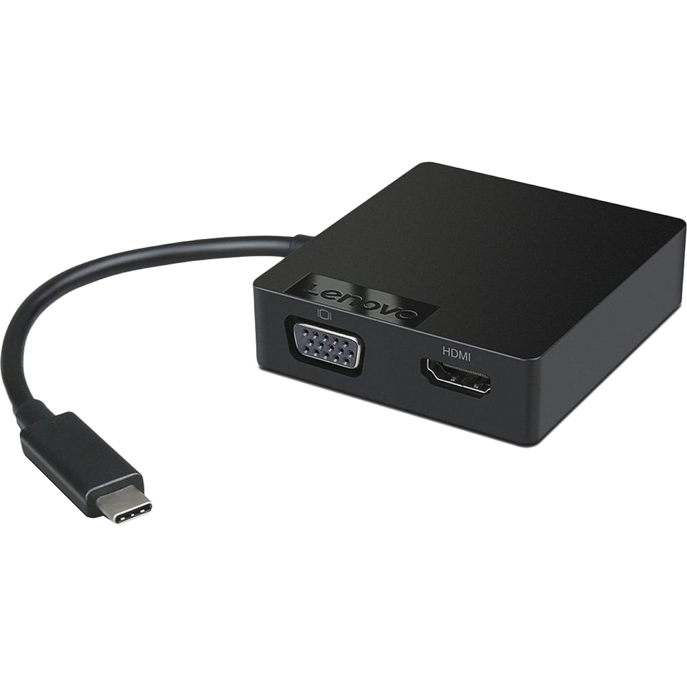 Док-станция LENOVO USB-C Travel Hub Black (4X90M60789) Тип док-станция