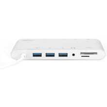Док-станція DIGITUS Universal Docking Station USB Type-C White (DA-70861)