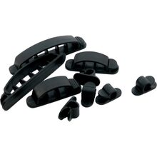 Набір органайзерів EXTRADIGITAL Cable Clips CC-926 Black (KBC1711)