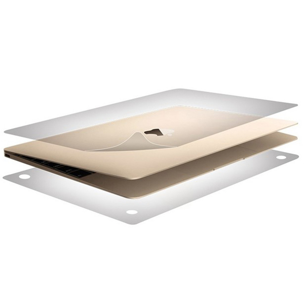 Фото 2 Захисна плівка JCPAL 3 in 1 set Apple MacBook 12 Gold (JCP2144)