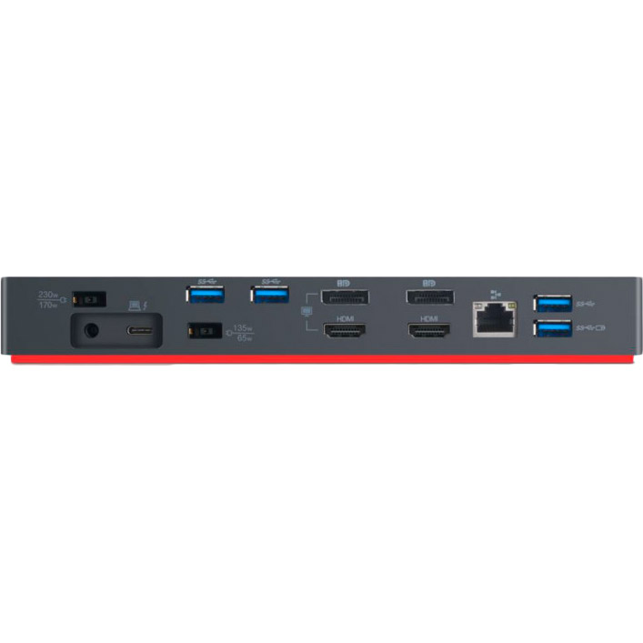 Док-станція LENOVO ThinkPad Thunderbolt3 WorkStation (40ANY230EU) Тип док-станція