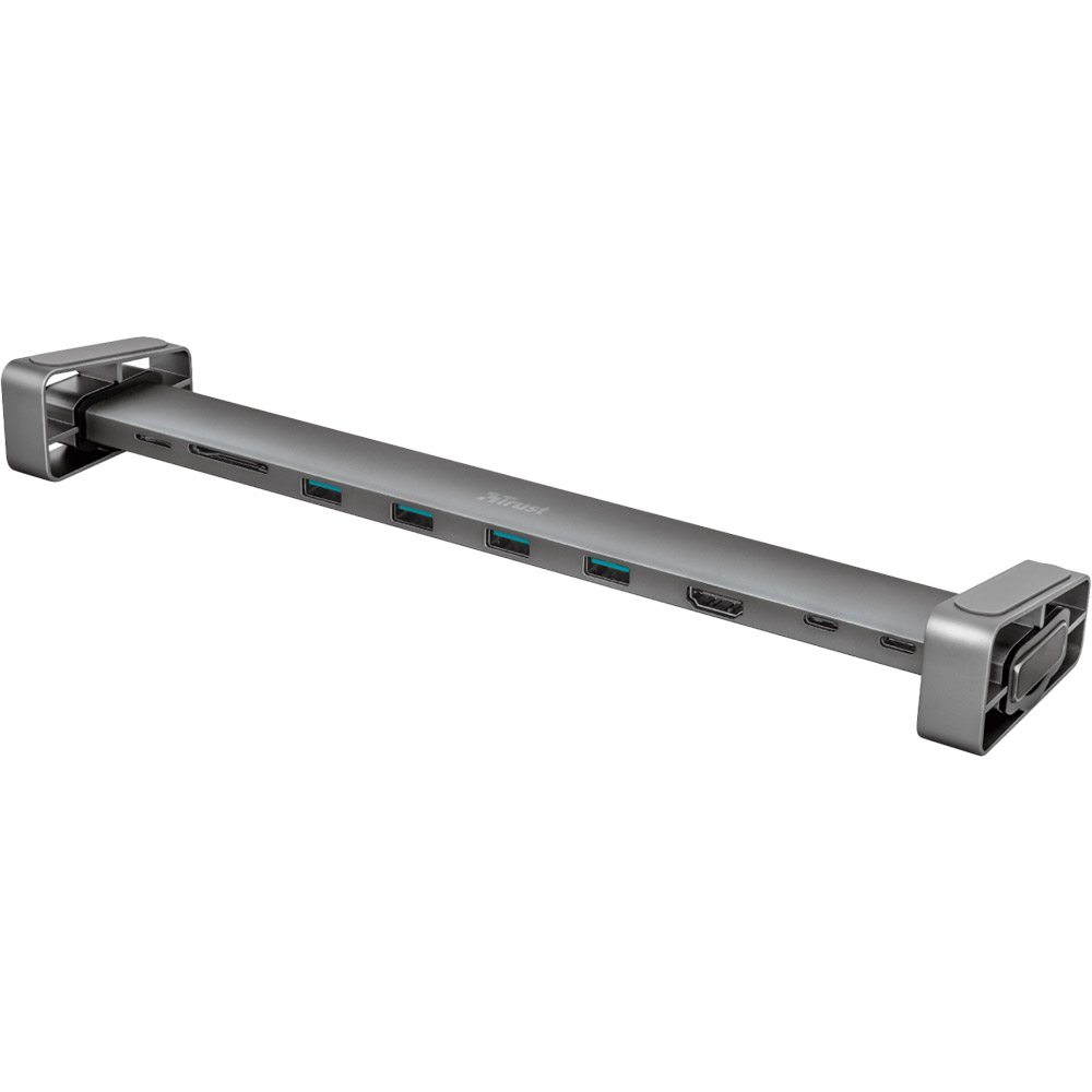 trust Dalyx Aluminium 10-in-1 USB-C Multi-port Dock