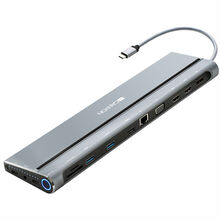 Док-станция CANYON Multiport Docking Station Grey (CNS-HDS09B)