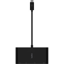 Док-станція BELKIN USB-C MultimediaAdapter Black (AVC005BTBK)