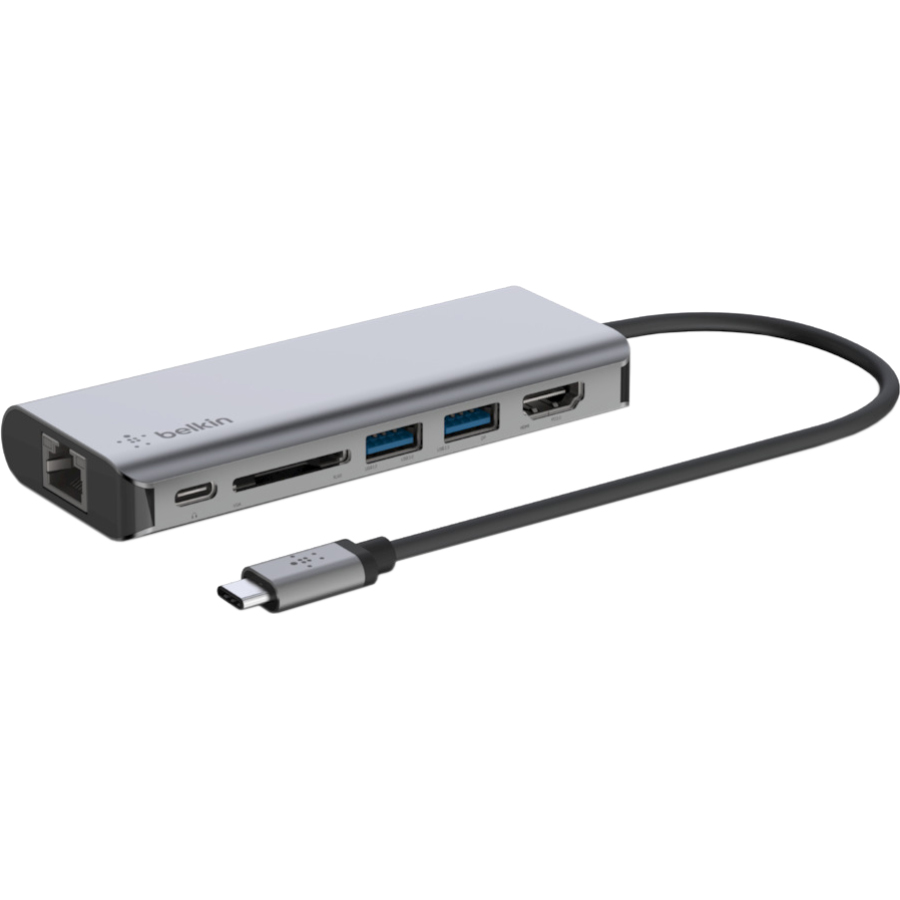 Док-станція BELKIN Belkin USB-C 6 in 1 Multiport Dock (AVC008BTSGY) Тип док-станція