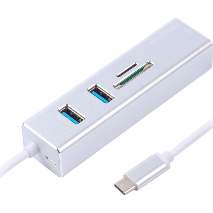 Док-станція MAXXTER USB - Gigabit Ethernet (NECH-2P-SD-01) Тип док-станція