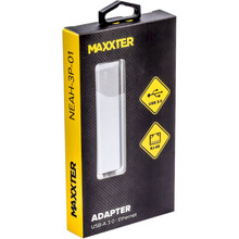 Док-станция MAXXTER USB - Gigabit Ethernet (NEAH-3P-01)