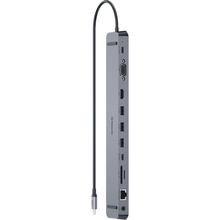 Док-станція REAL EL CQ-1000 11-in-1 Space Grey (EL123110005)