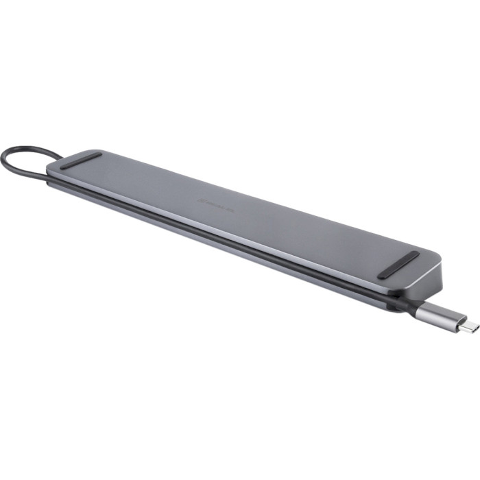 Док-станція REAL EL CQ-1000 11-in-1 Space Grey (EL123110005) Інтерфейс підключення USB Type-C