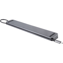 Док-станція REAL EL CQ-1000 11-in-1 Space Grey (EL123110005)