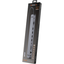 Док-станція REAL EL CQ-1000 11-in-1 Space Grey (EL123110005)