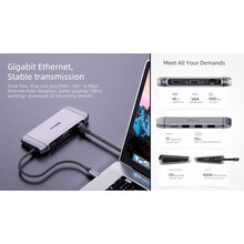 Док-станція REAL EL CQ-900 Space Grey (EL123110003)