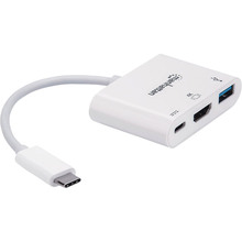 Док-станція INTRACOM 4 in 1 Manhattan White (152945)