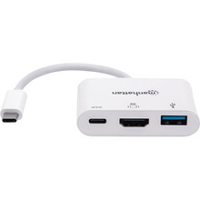 Док-станція INTRACOM 4 in 1 Manhattan White (152945)
