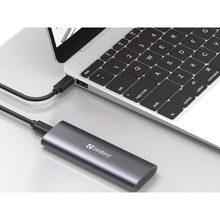 Зовнішня кишеня SANDBERG для SSD M.2 NVMe M-Key USB Type-C 3.2 Grey (136-39)