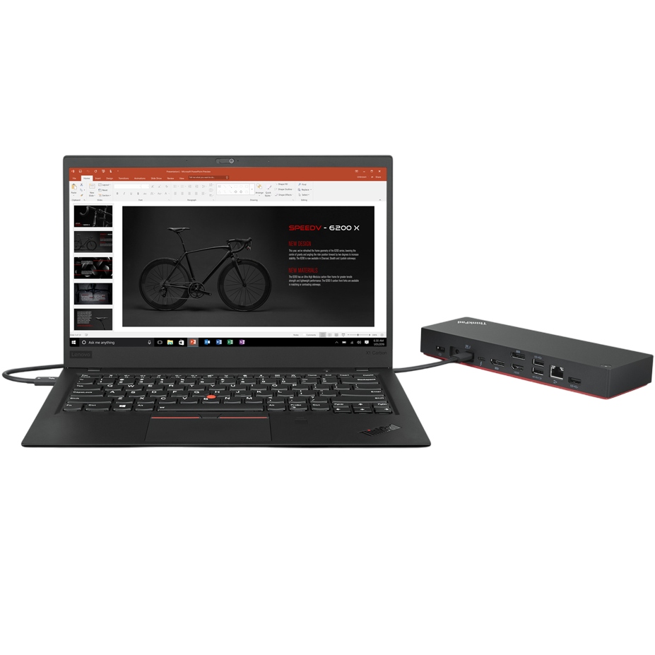 Док-станция LENOVO ThinkPad Universal Thunderbolt 4 Dock (40B00135EU) Тип док-станция