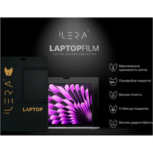 Защитная пленка ILERA для MacBoo Air M2 (ILMBARM2) Защитная пленка ILERA для MacBoo Air M2 (ILMBARM2)