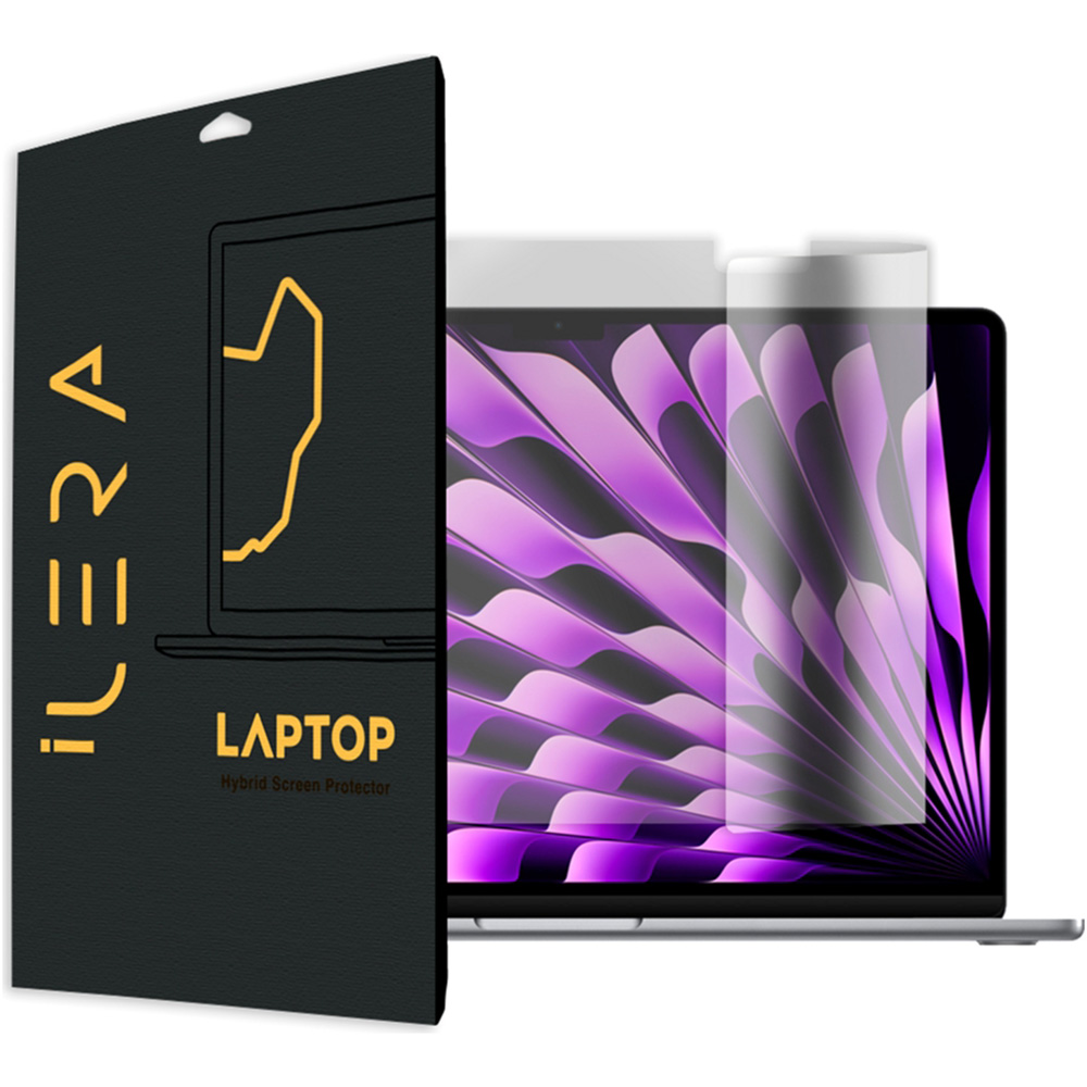 Защитная пленка ILERA для MacBook Air 15 (ILMBAAIR15) Защитная пленка ILERA для MacBook Air 15 (ILMBAAIR15)