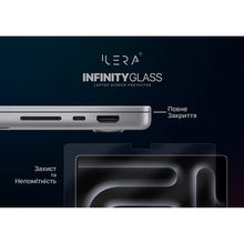 Защитное стекло ILERA для MacBook Pro 14" (ILMCGL02) Защитное стекло ILERA для MacBook Pro 14" (ILMCGL02)