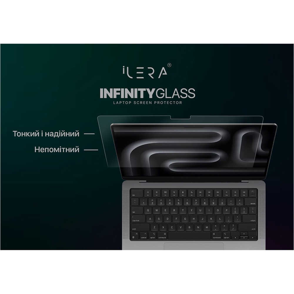 Защитное стекло ILERA для MacBook Pro 16" (ILMCGL03) Защитное стекло ILERA для MacBook Pro 16" (ILMCGL03) Дополнительные характеристики совместимая модель: MacBook Pro 16"