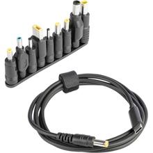 Кабель TUCANO для зарядки ноутбука USB-C + 9 штекеров (MA-CACDC-BK)