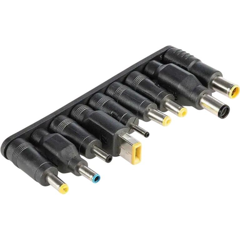 Кабель TUCANO для зарядки ноутбука USB-C + 9 штекеров (MA-CACDC-BK) Тип адаптер