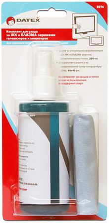 Комплект миючих засобів DATEX N-5974R для PLASMA & LCD CLEANING KIT