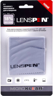 Чистящяя салфетка LENSPEN FC-1 MicroKlear Microfibre Suede Cloth