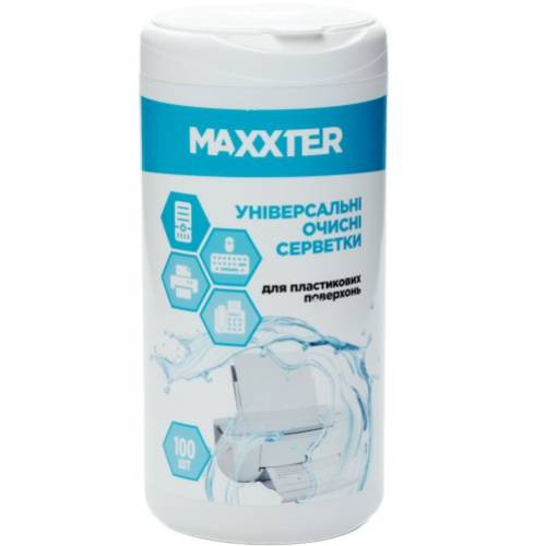 Серветки MAXXTER 100 шт (CW-PL100-01)