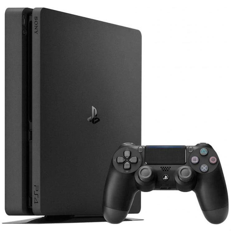 Игровая приставка SONY PS4 Slim 500 Gb Black (HZD+GOW3+UC4+PSPlus 3М)