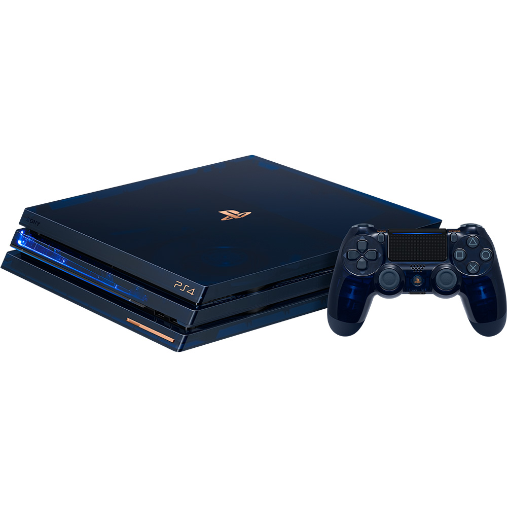 Игровая приставка SONY PLAYSTATION 4 Pro 2Tb 500 Million Limited Edition ( CUH-7100B) ᐉ купить в FOXTROT ⁕ цены, отзывы, характеристики Игровая приставка SONY PLAYSTATION 4 Pro 2Tb 500 Million Limited Edition ( CUH-7100B) ᐉ купить в FOXTROT ⁕ цены, отзывы, характеристики