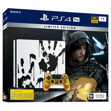 Запорожье - Игровая приставка SONY PlayStation 4 Pro 1Tb Black Limited Edition + Death Stranding (9327608)