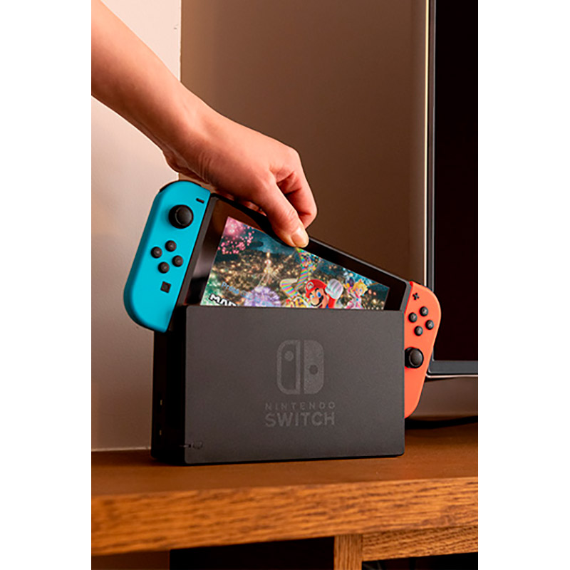 Фото 17 Игровая консоль NINTENDO Switch Neon Blue/Red (45496452643)