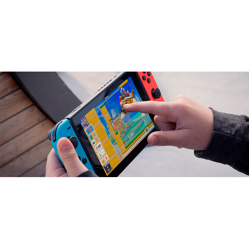 Фото 15 Ігрова консоль NINTENDO Switch Neon Blue/Red (045496452629)