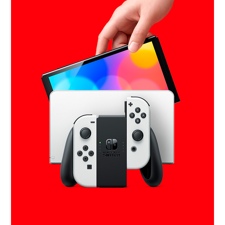 Фото 30 Ігрова консоль NINTENDO Switch OLED White (045496453435)