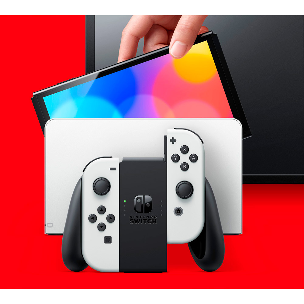 Фото 24 Ігрова консоль NINTENDO Switch OLED White (045496453435)