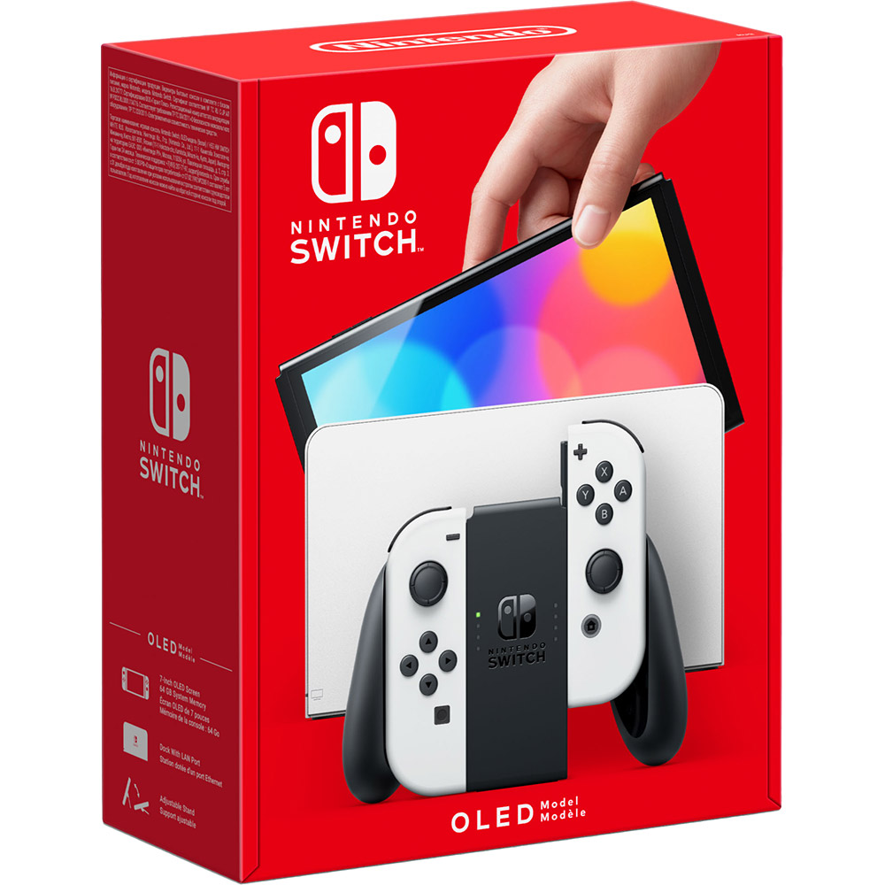 Фото 32 Ігрова консоль NINTENDO Switch OLED White (045496453435)